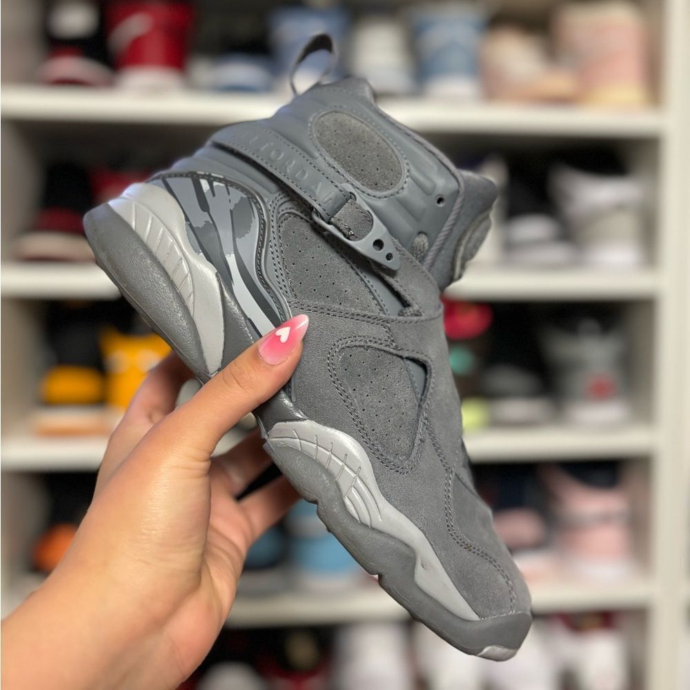 Size 6 - Air Jordan Retro 8 Retro Cool Grey 305368-014